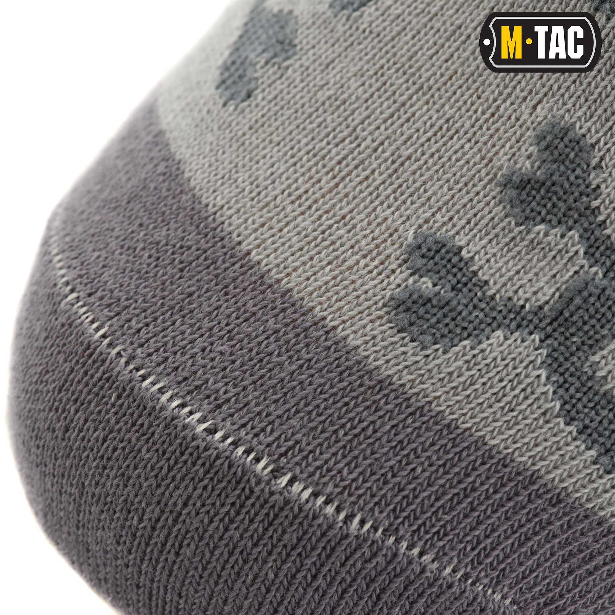 Lightweight M-Tac Mk.3 Pirate Skull mid-calf socks with nautical skull design, suitable for casual or tactical wear.