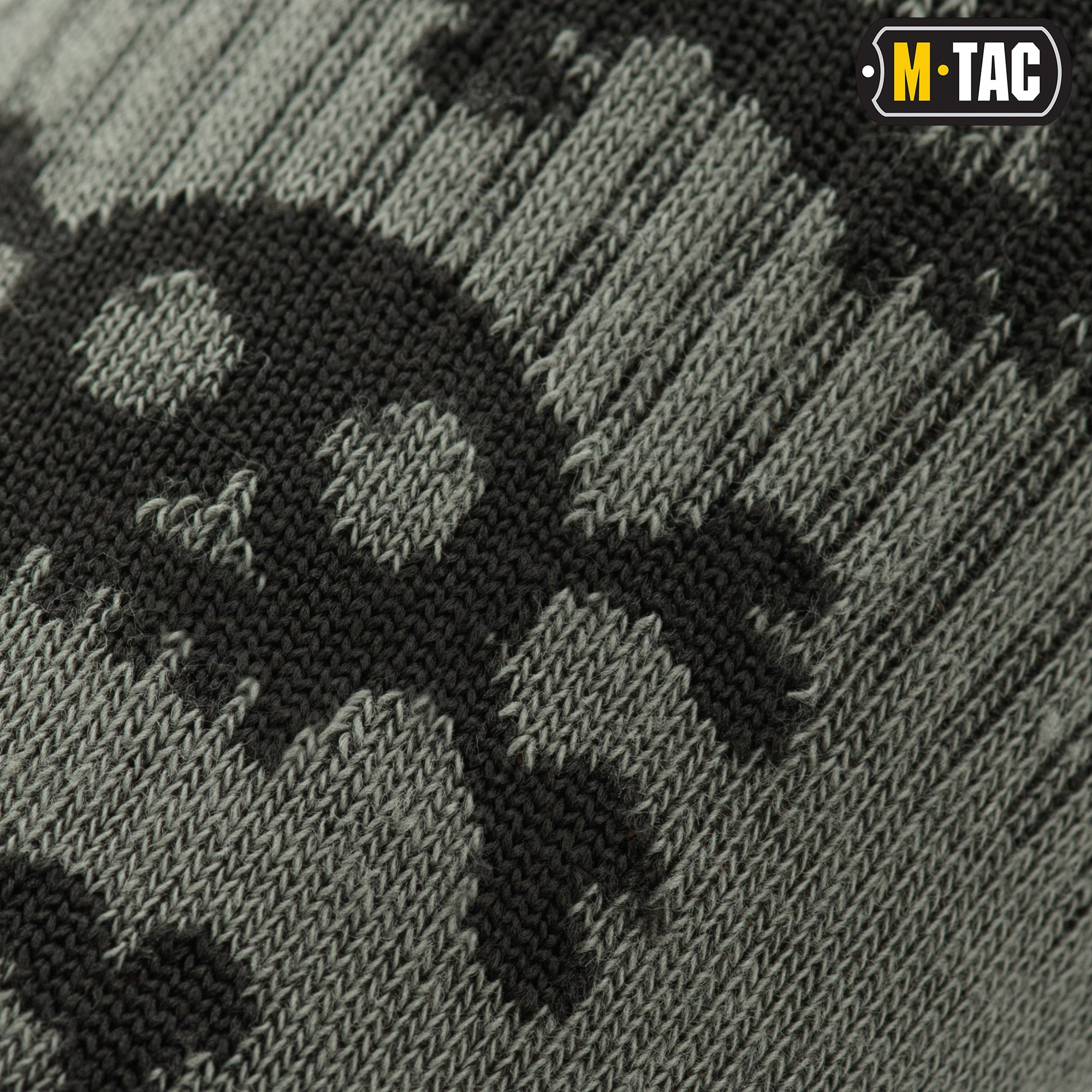 M-TAC Lightweight Mk.3 Pirate Skull mid calf tactical socks featuring a unique skull design.