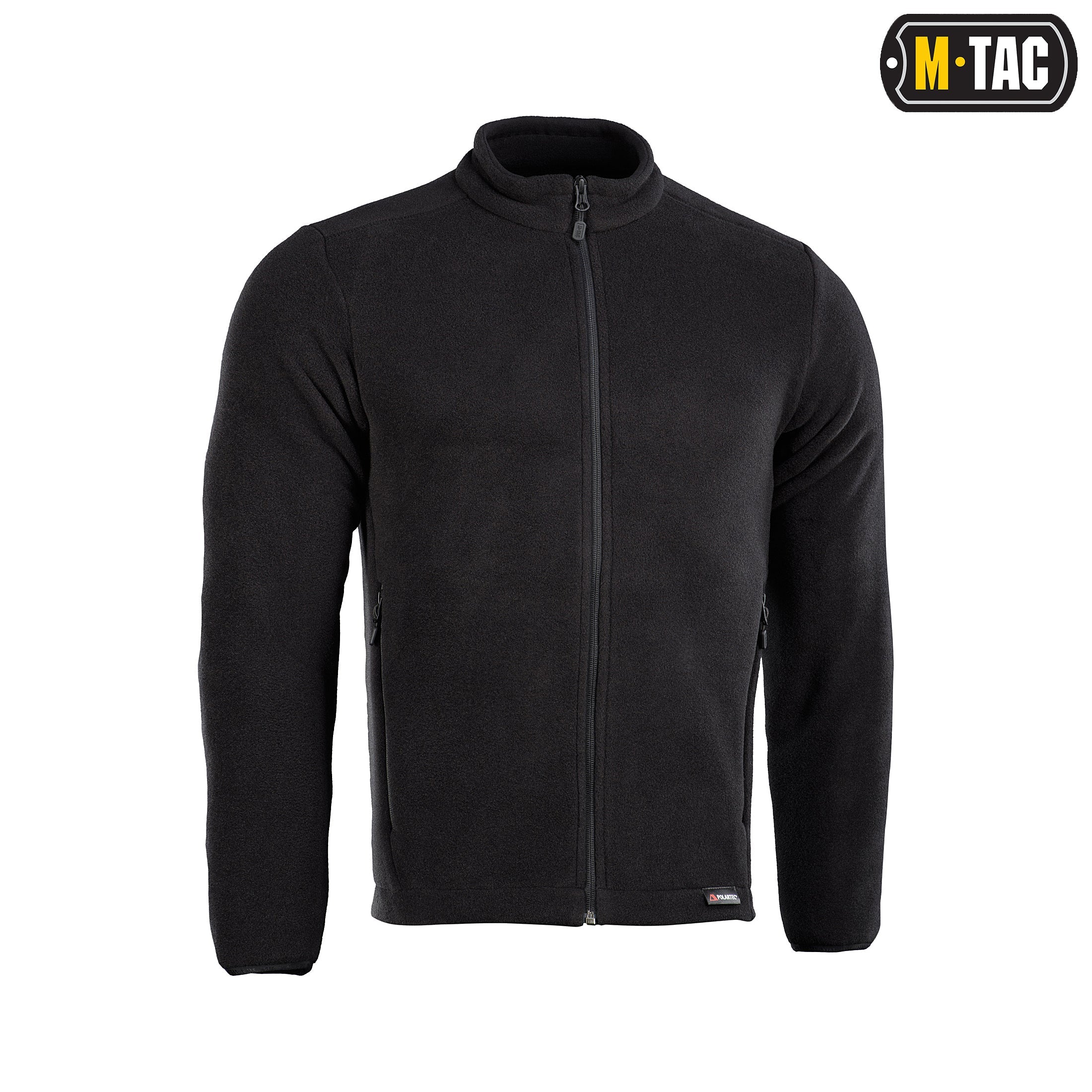 M-TAC Nord Polartec fleece jacket in dark color, showcasing soft fabric and zippered front for outdoor comfort.
