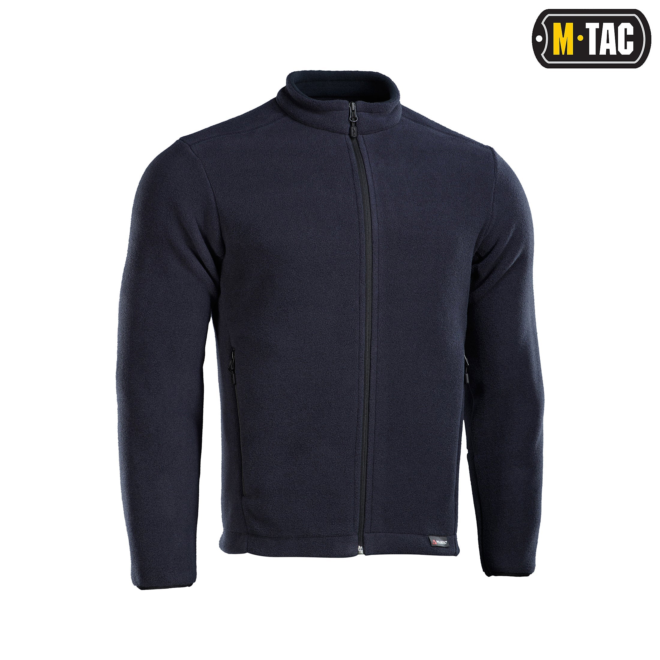M-TAC Nord Polartec fleece jacket in dark color, showcasing soft fabric and practical design for outdoor activities.