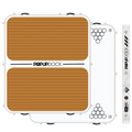 Backcountry Sportsman inflatable dock and swim platform with a durable, flat surface and sturdy side rails for water-based activities.