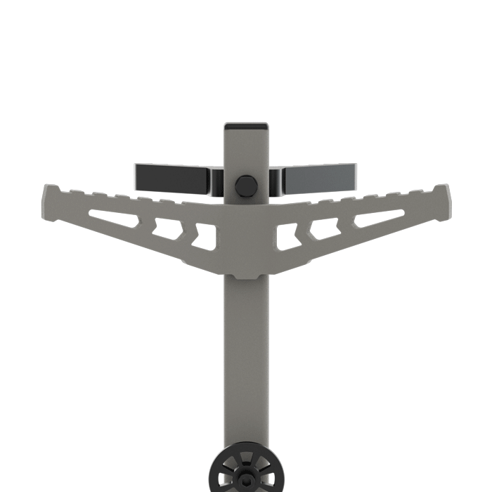 Mini Double-Step Climbing Sticks by Novix Outdoors featuring v-bracket adjustment for secure and stable climbing.