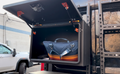 Avatar Offroad Deka Box small rear door storage box for vehicle organization, made of durable material, shown mounted on a vehicle.