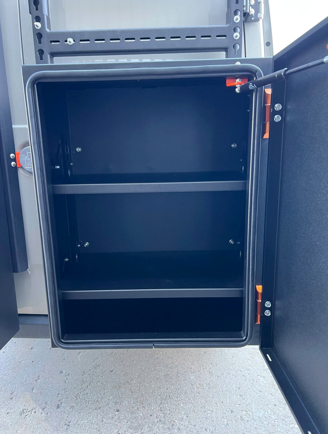 Avatar Offroad Kilo Box storage container for vanlife, featuring easy installation and durable design for organized van storage.