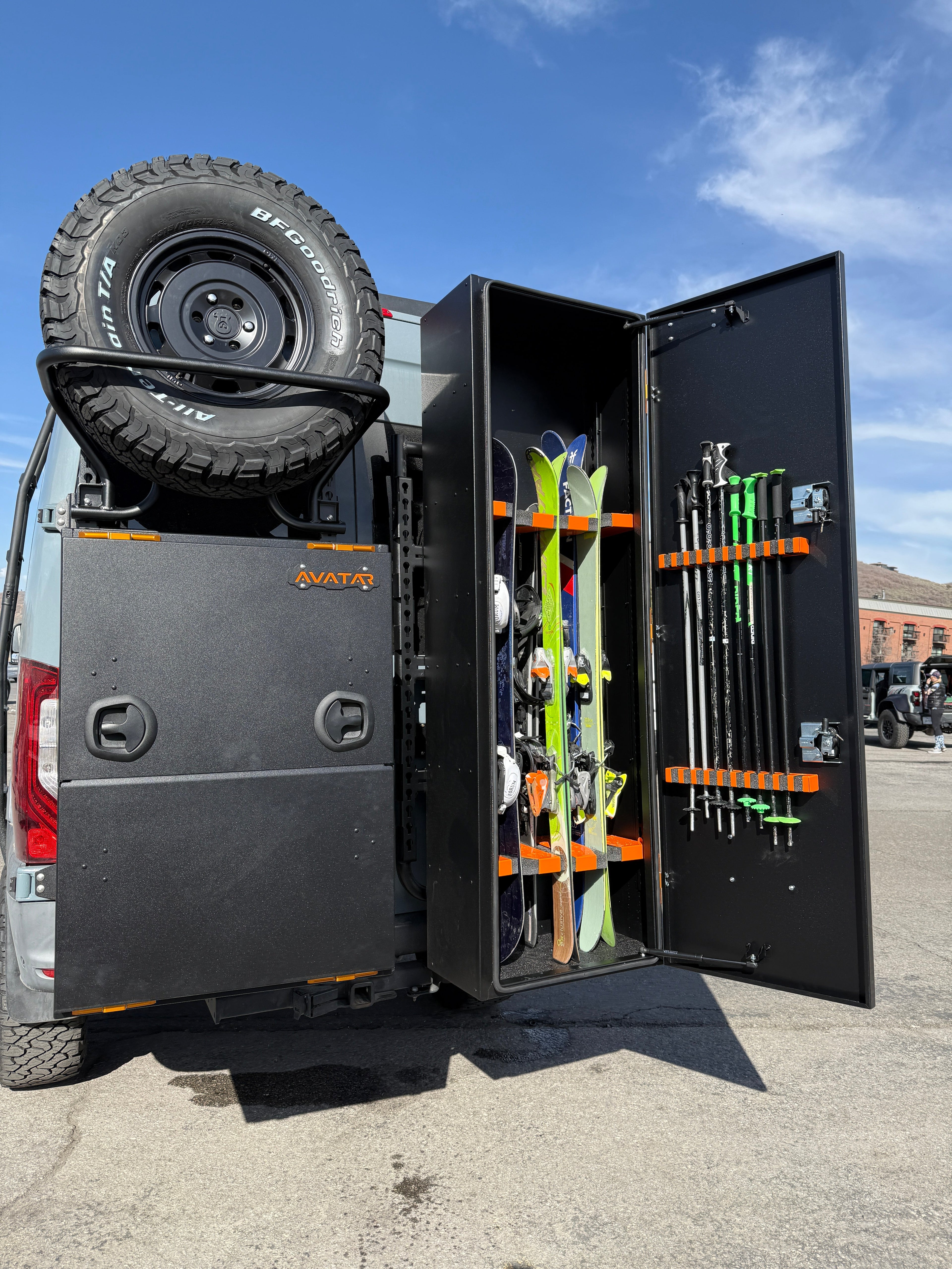 Spare Tire Carrier for Massif - We The Collective