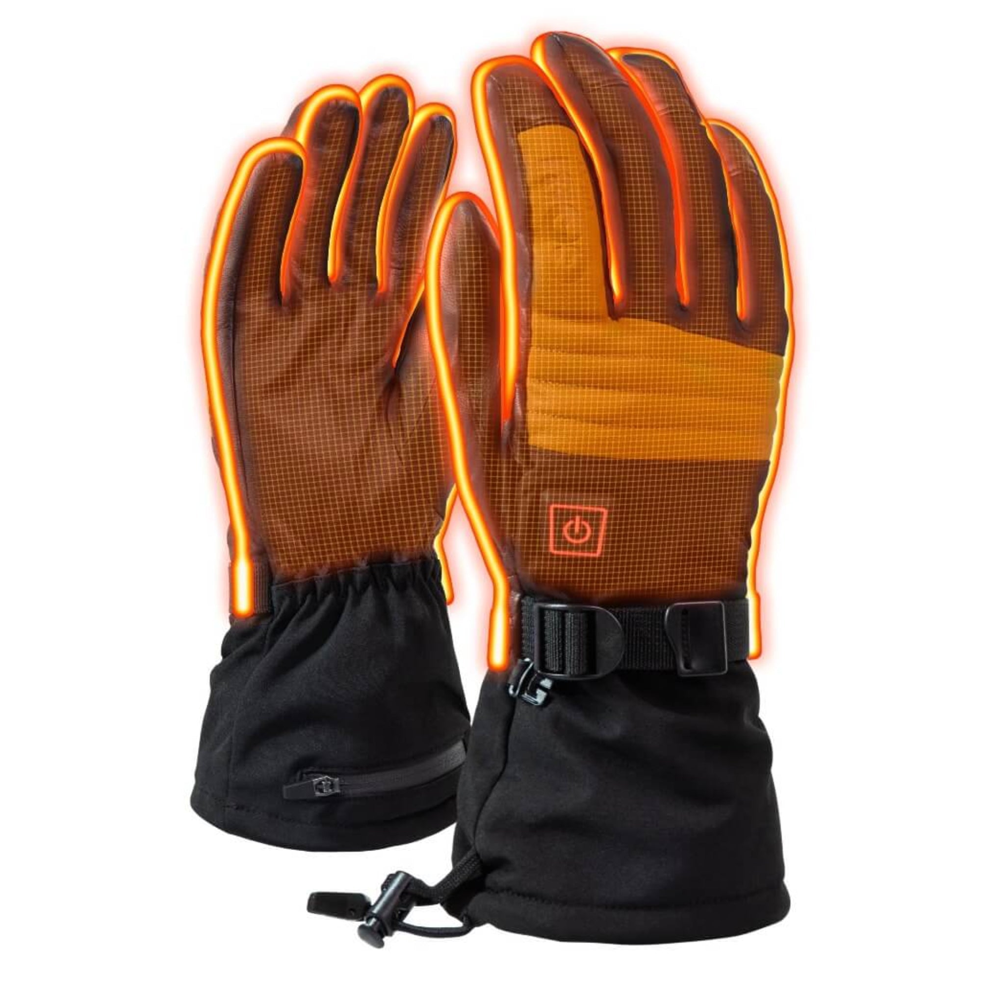 Vertex II Heated Ski Gloves (3500mAh USB-C batt) - OVERLANDERS Outfitter