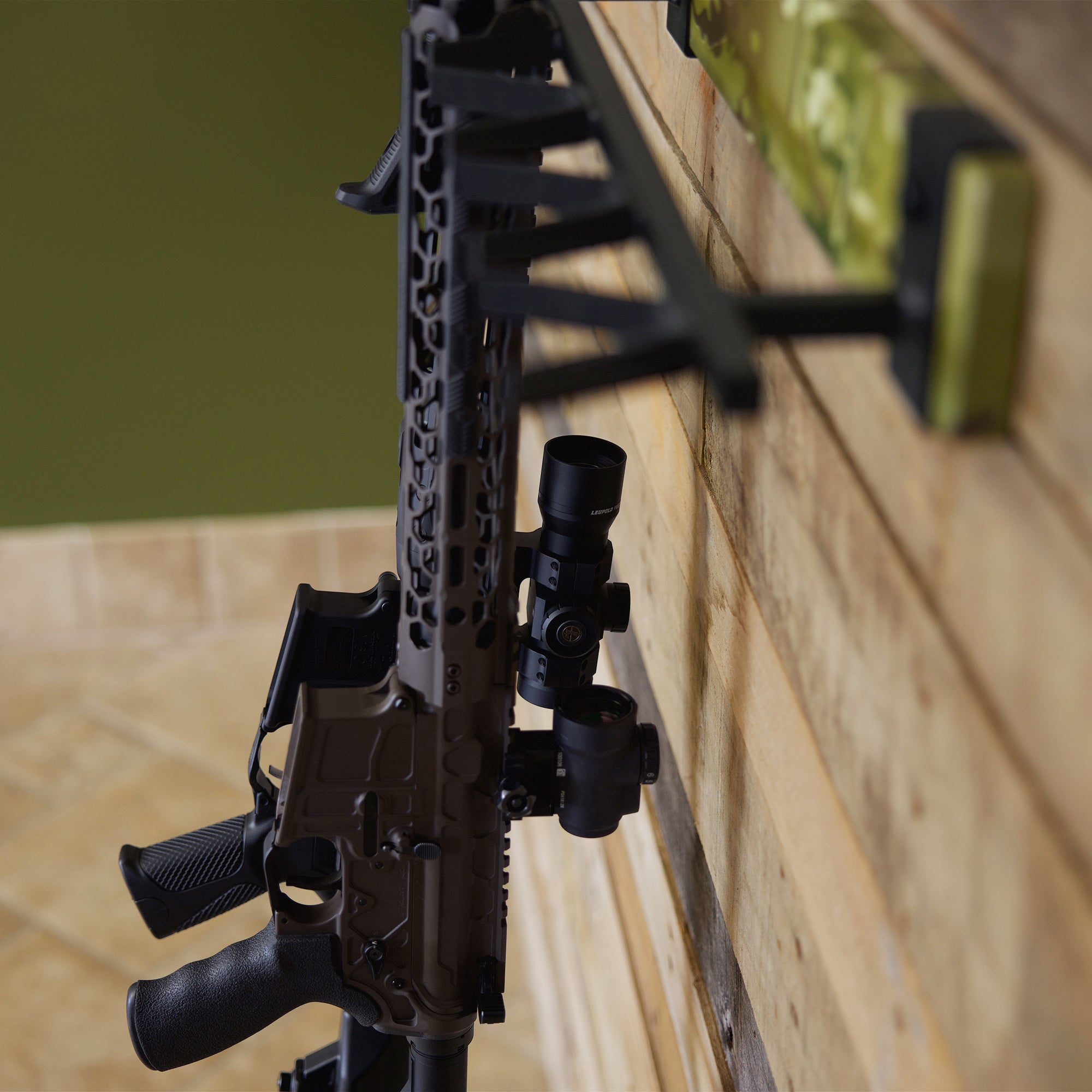FORGE Firearm Rack | Wall Mount Display | 5 Slots | MultiCam - OVERLANDERS Outfitter