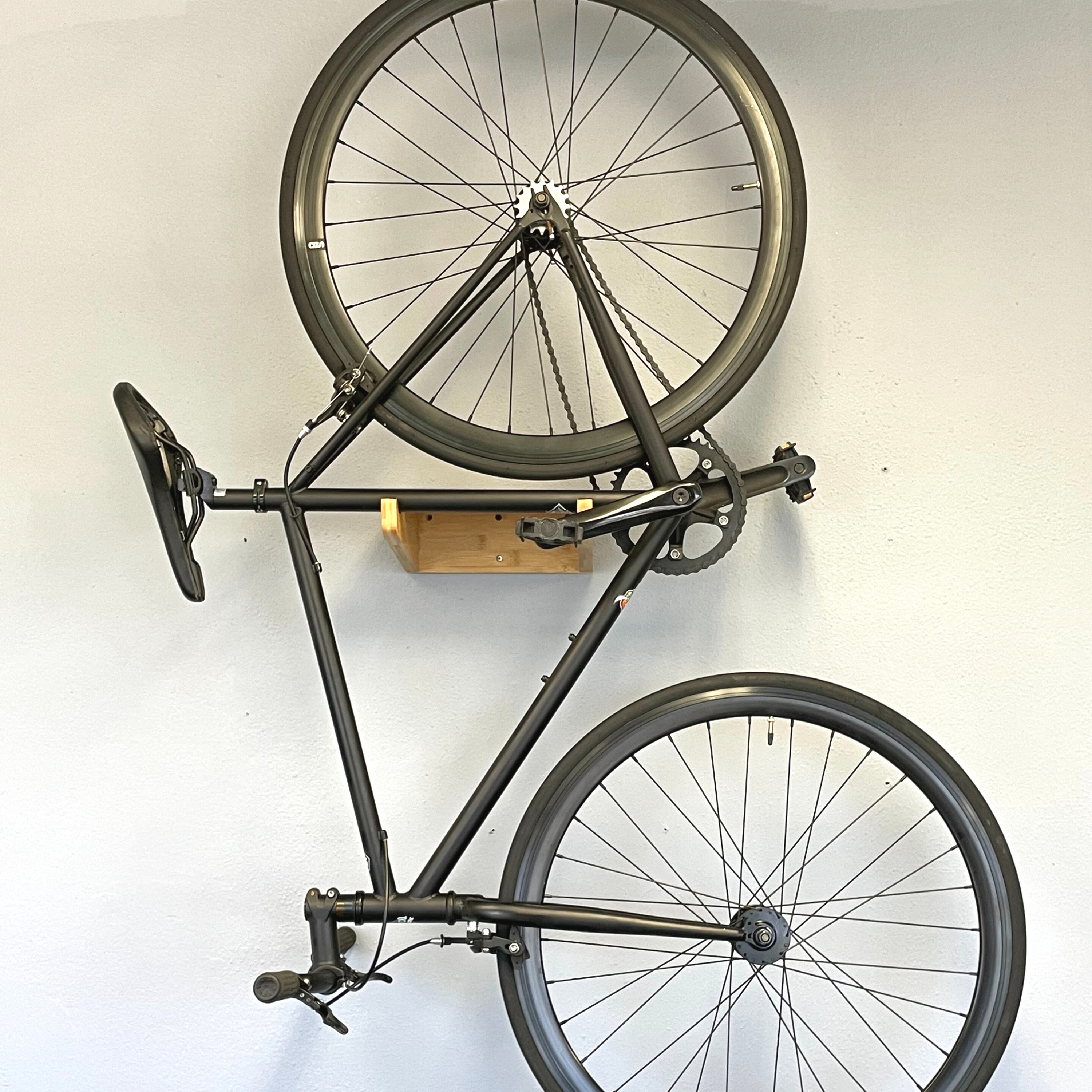 Bamboo Bike Mount with Removeable Shelf - OVERLANDERS Outfitter