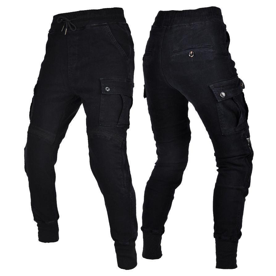 Women's VOLERO™ Kevlar cargo-style motorcycle pants with reinforced knee and thigh panels, designed for safety and durability.
