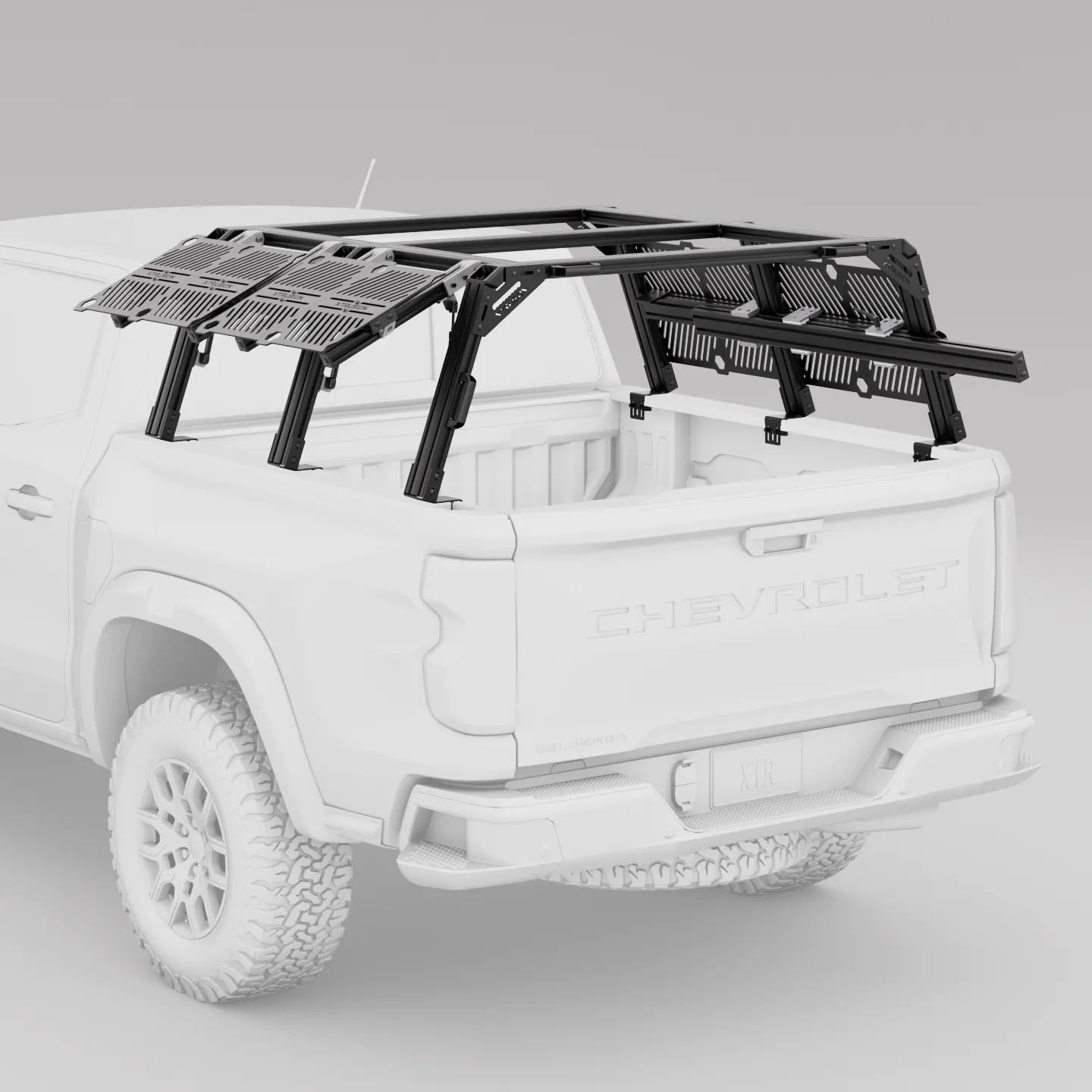Chevy Colorado / GMC Canyon Bed Rack | XTR3 Popular Builds + MOLLE Packages - OVERLANDERS Outfitter