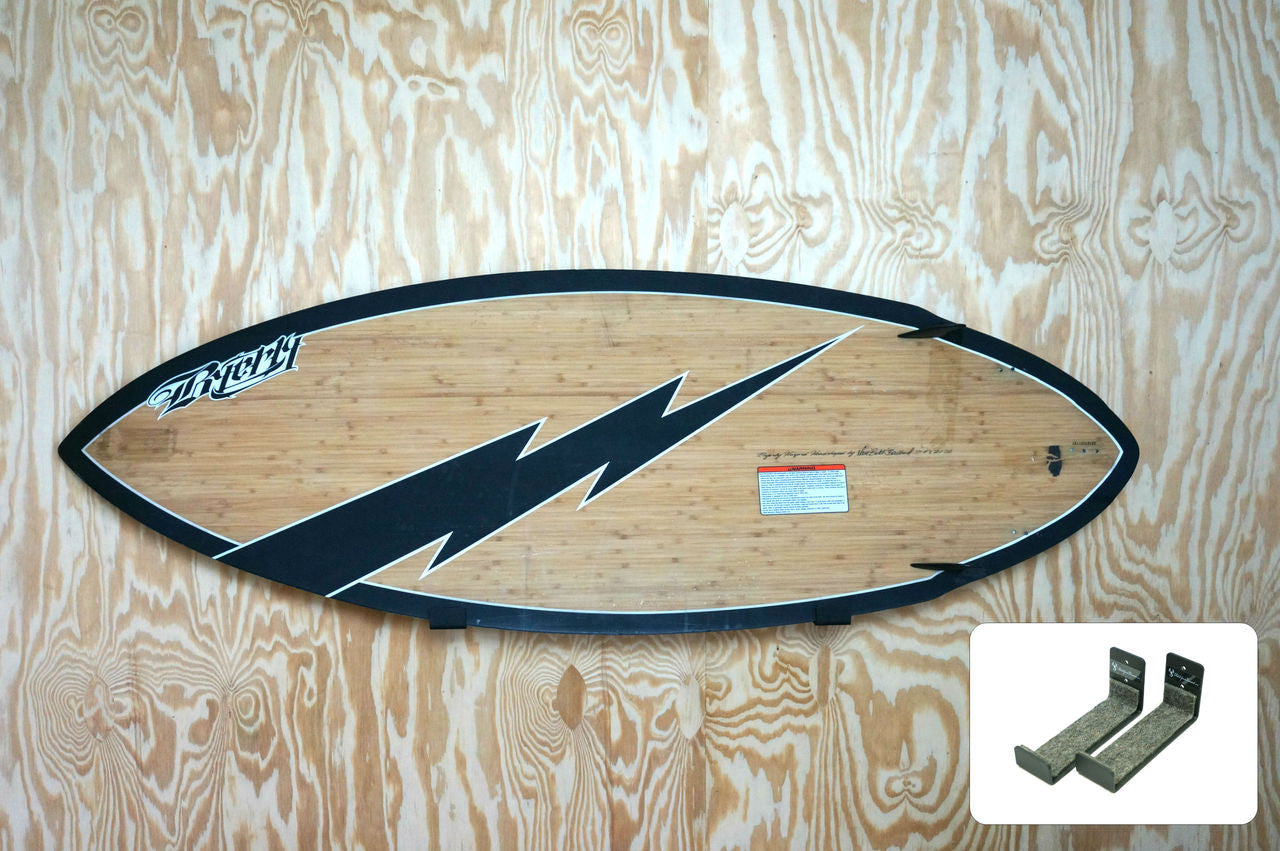 Minimalist Wakesurf Display Rack | Holds 30 lbs - OVERLANDERS Outfitter