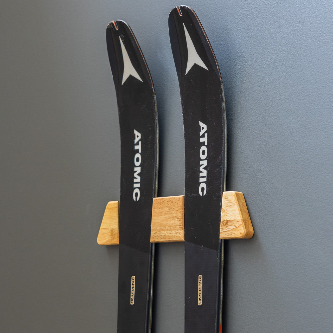 Vail Ski Display | Minimalist Wood Rack | Large - OVERLANDERS Outfitter