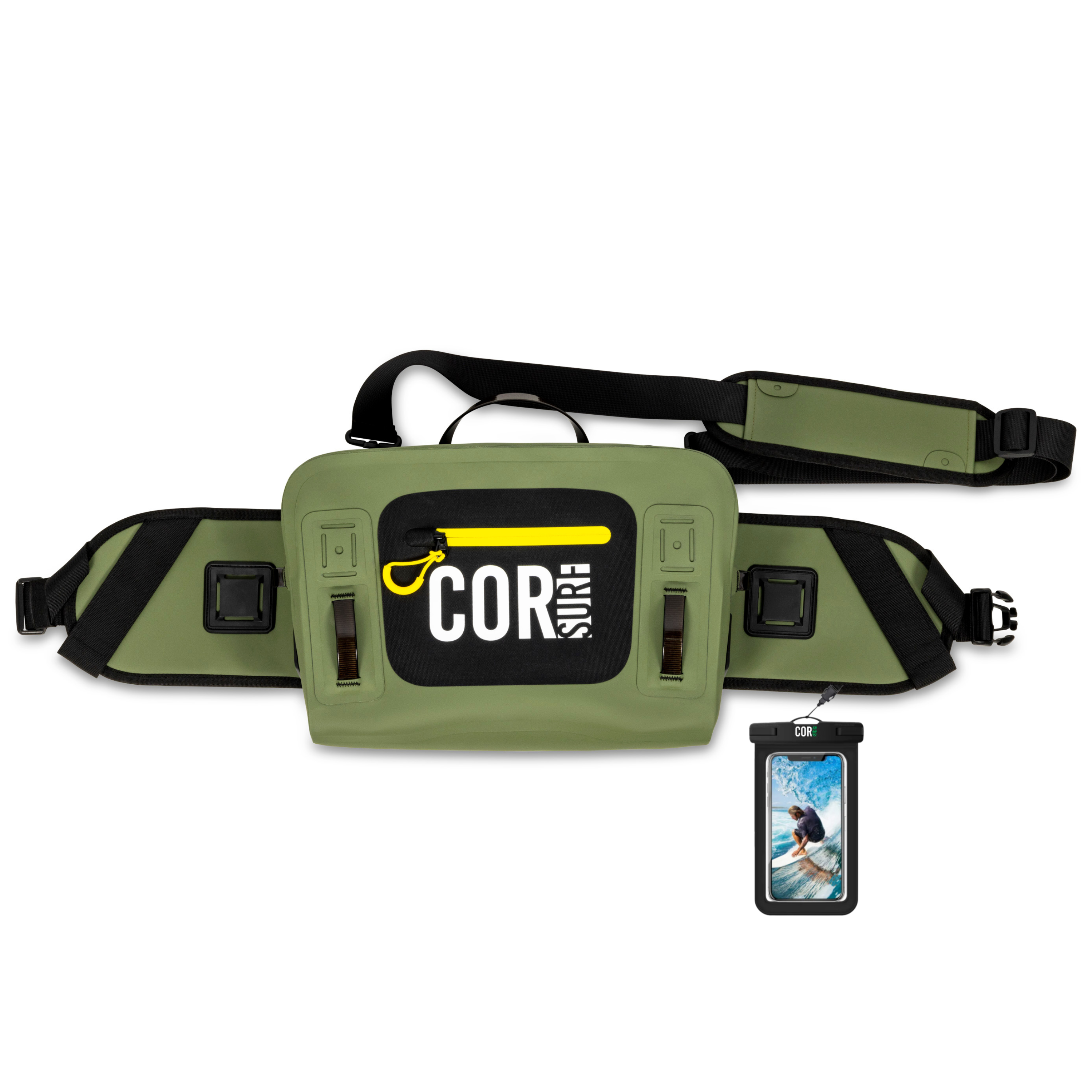 Molokai Waterproof Lumbar Pack - 8L (Free IPX8 Cell Phone Case) - OVERLANDERS Outfitter