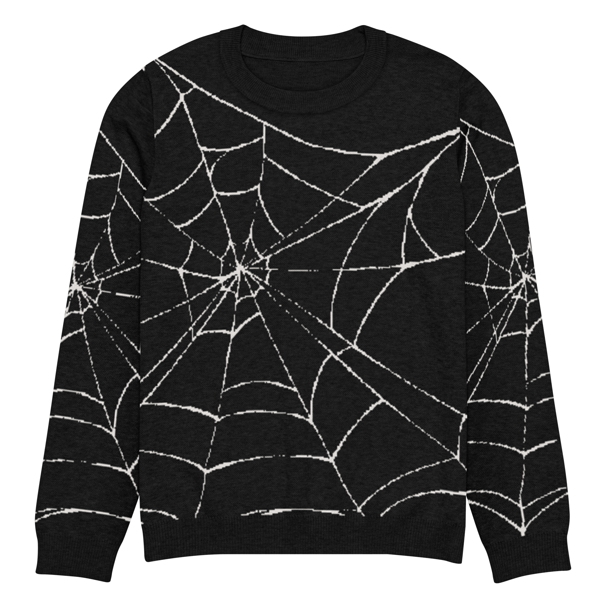 Web Weaver Knit Crew Neck Sweater