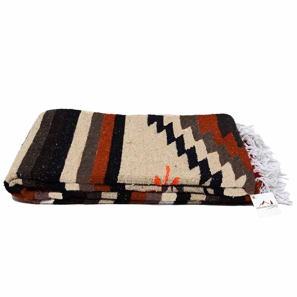 Tan Mexican Diamond Yoga Blanket - OVERLANDERS Outfitter