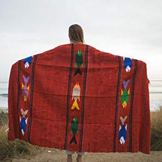 Red Earth Baja Fish Yoga Blanket - OVERLANDERS Outfitter