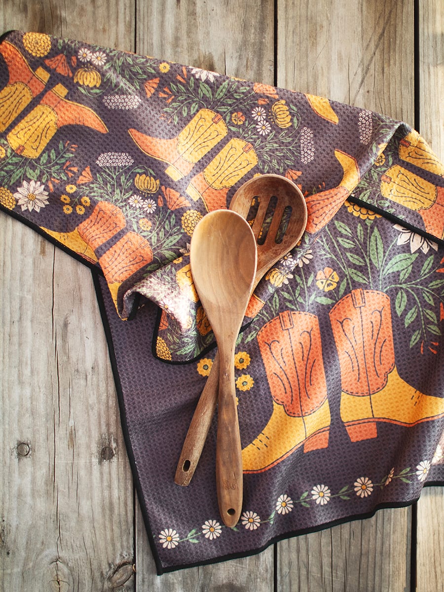 Western Bloom Kitchen & Tea Towel - OVERLANDERS Outfitter