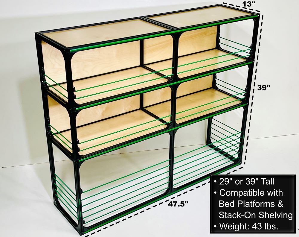 Van Wheel Well Shelving - Camper Van Conversion DIY Kit - OVERLANDERS Outfitter