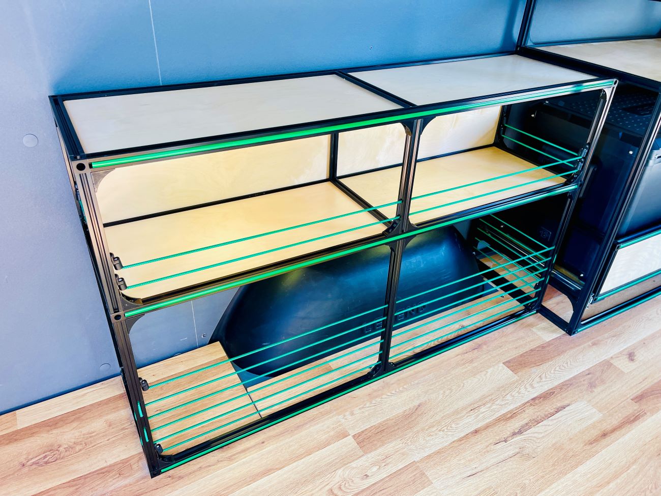 Van Wheel Well Shelving - Camper Van Conversion DIY Kit - OVERLANDERS Outfitter