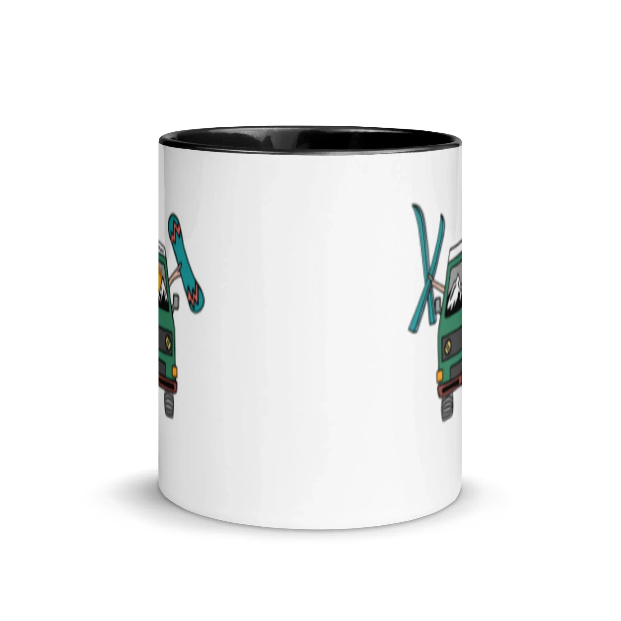 Shred Van Mug with Color Inside - OVERLANDERS Outfitter