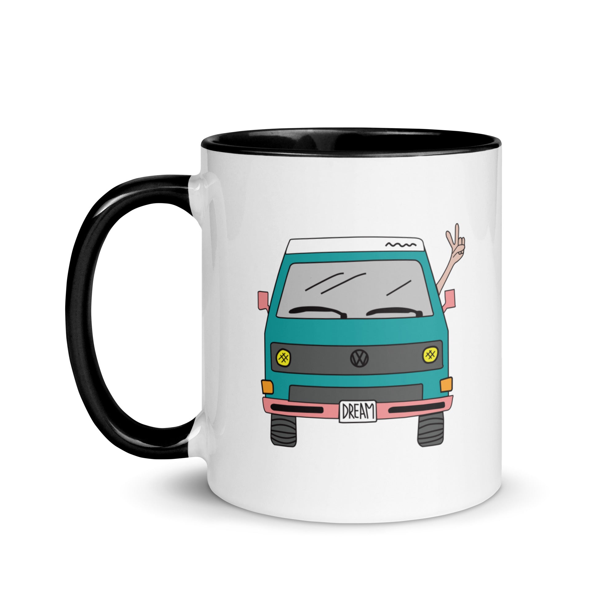 Dream Machine Mug with Color Inside - OVERLANDERS Outfitter