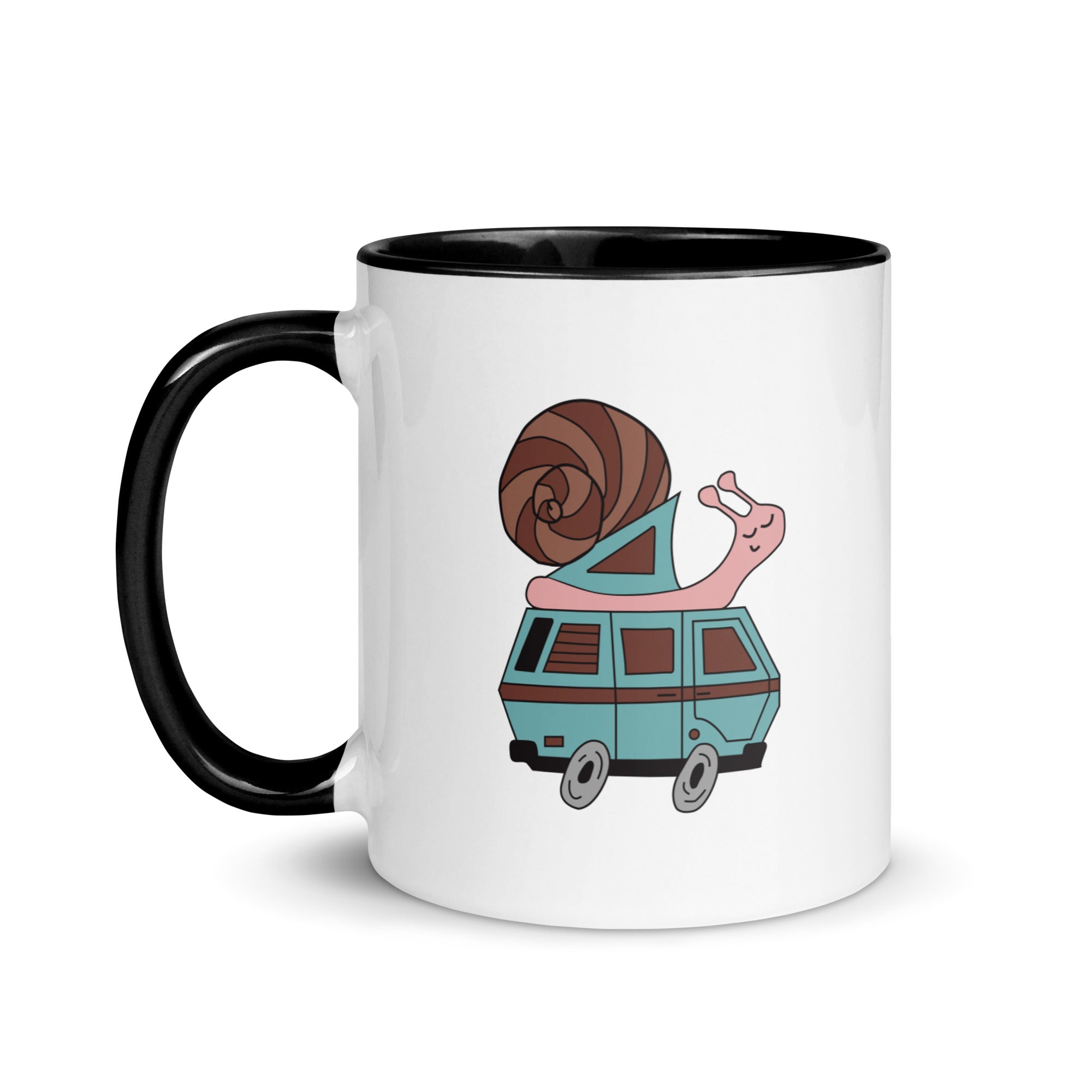 Sally Snail Mug with Color Inside - OVERLANDERS Outfitter