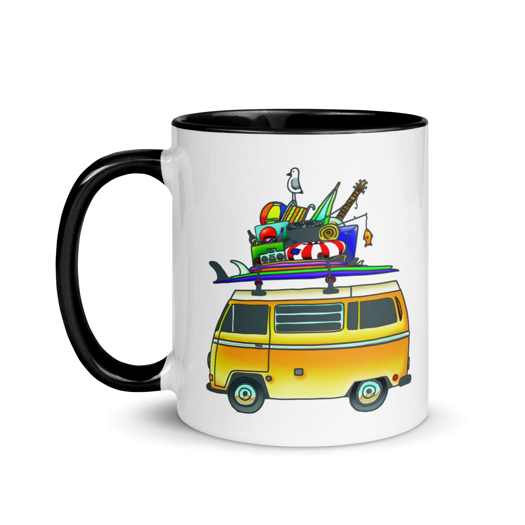 RAD Bus Mug with Color Inside - OVERLANDERS Outfitter