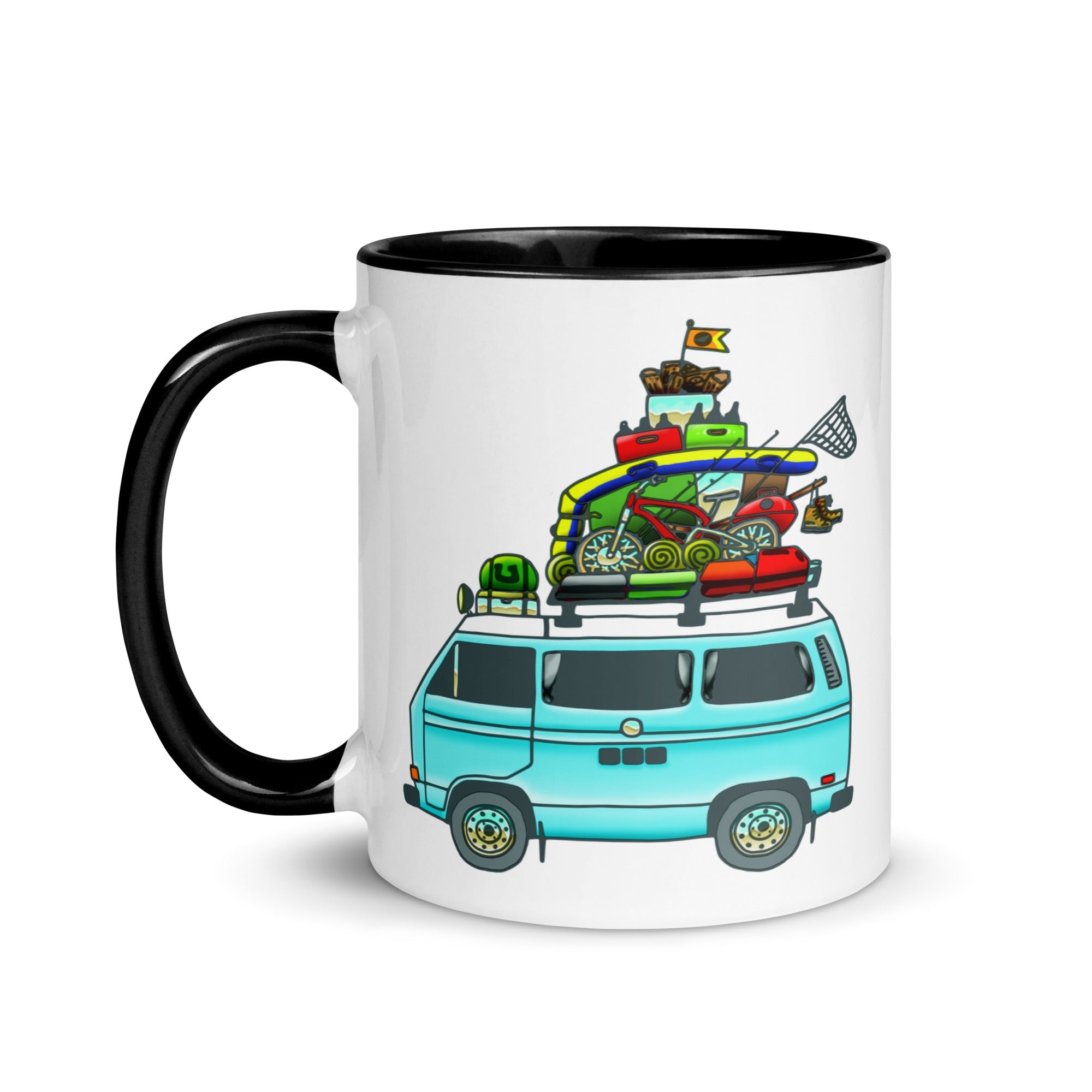RAD Vanagon Mug with Color Inside - OVERLANDERS Outfitter