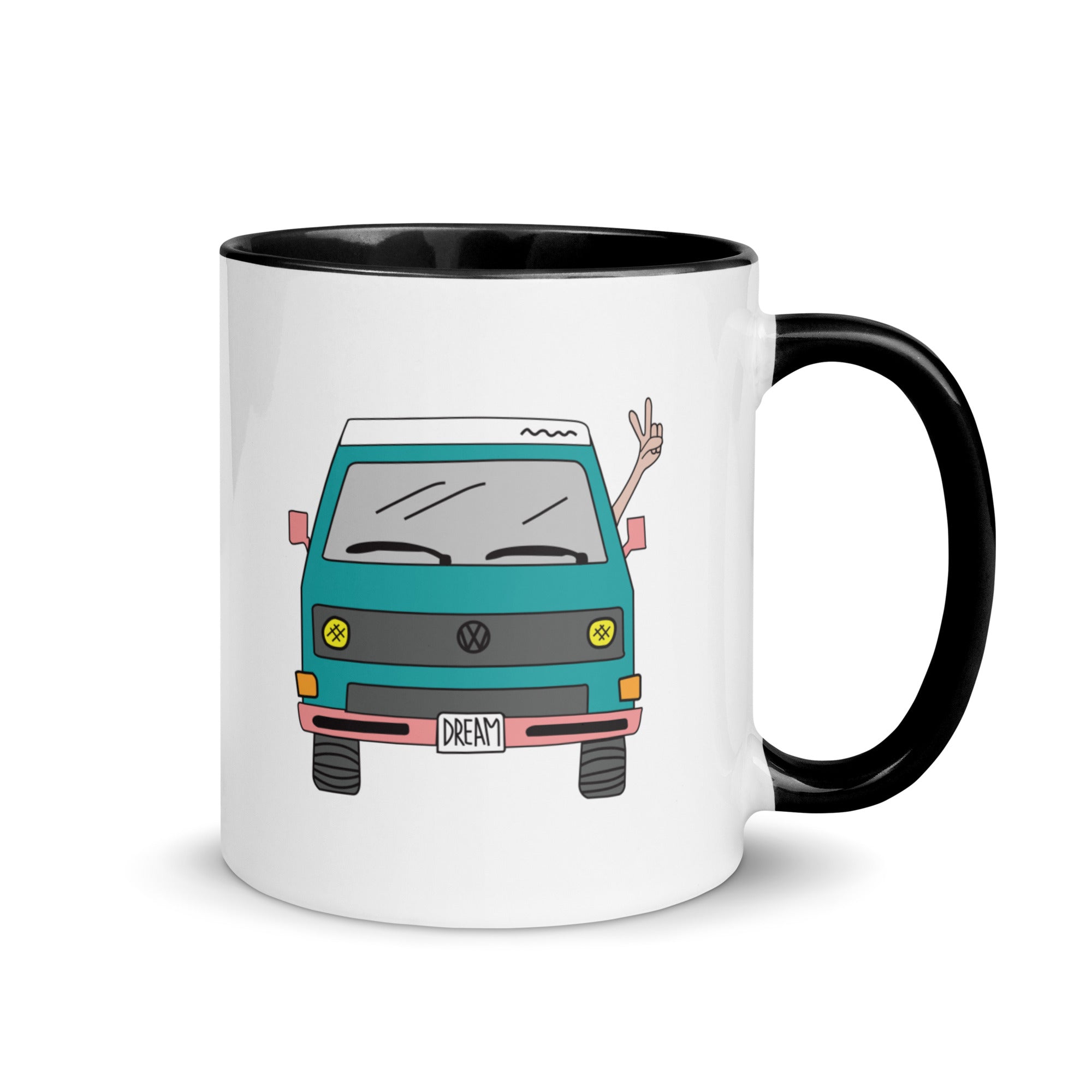 Dream Machine Mug with Color Inside - OVERLANDERS Outfitter