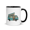 Dog in Van Mug with Color Inside - OVERLANDERS Outfitter