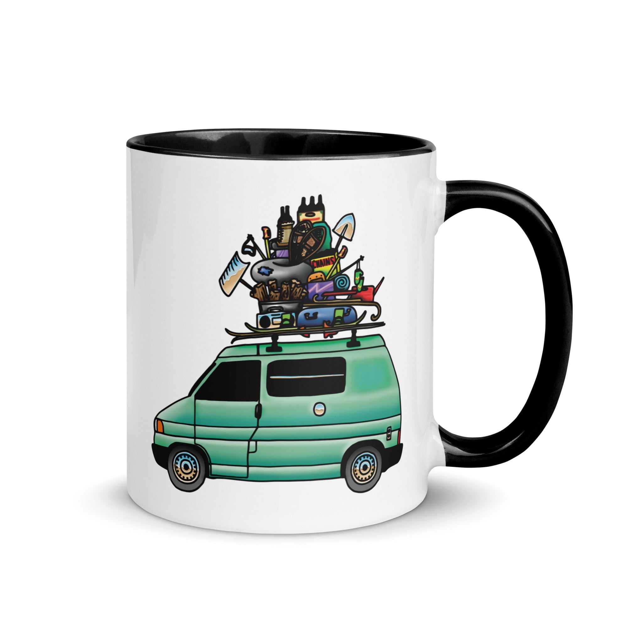 RAD Eurovan Mug with Color Inside - OVERLANDERS Outfitter