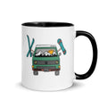 Shred Van Mug with Color Inside - OVERLANDERS Outfitter