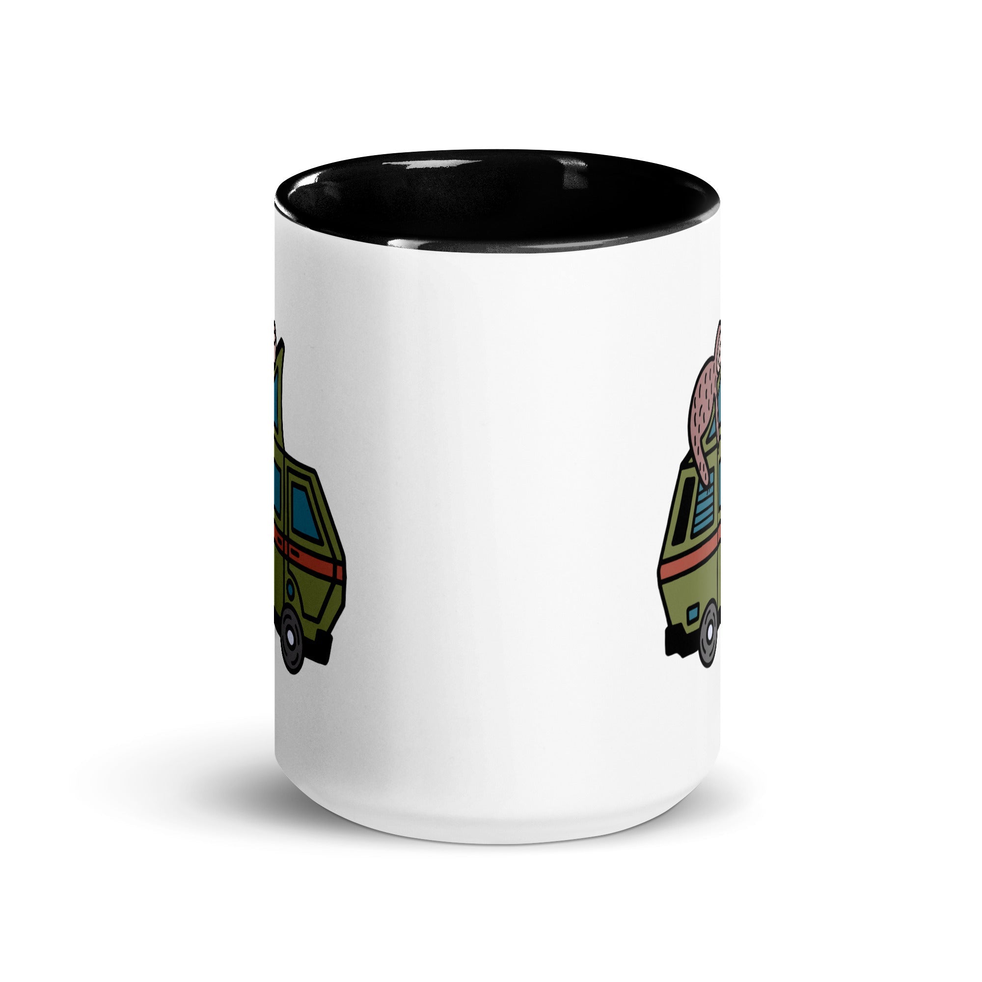 Stewie Sloth Mug with Color Inside - OVERLANDERS Outfitter