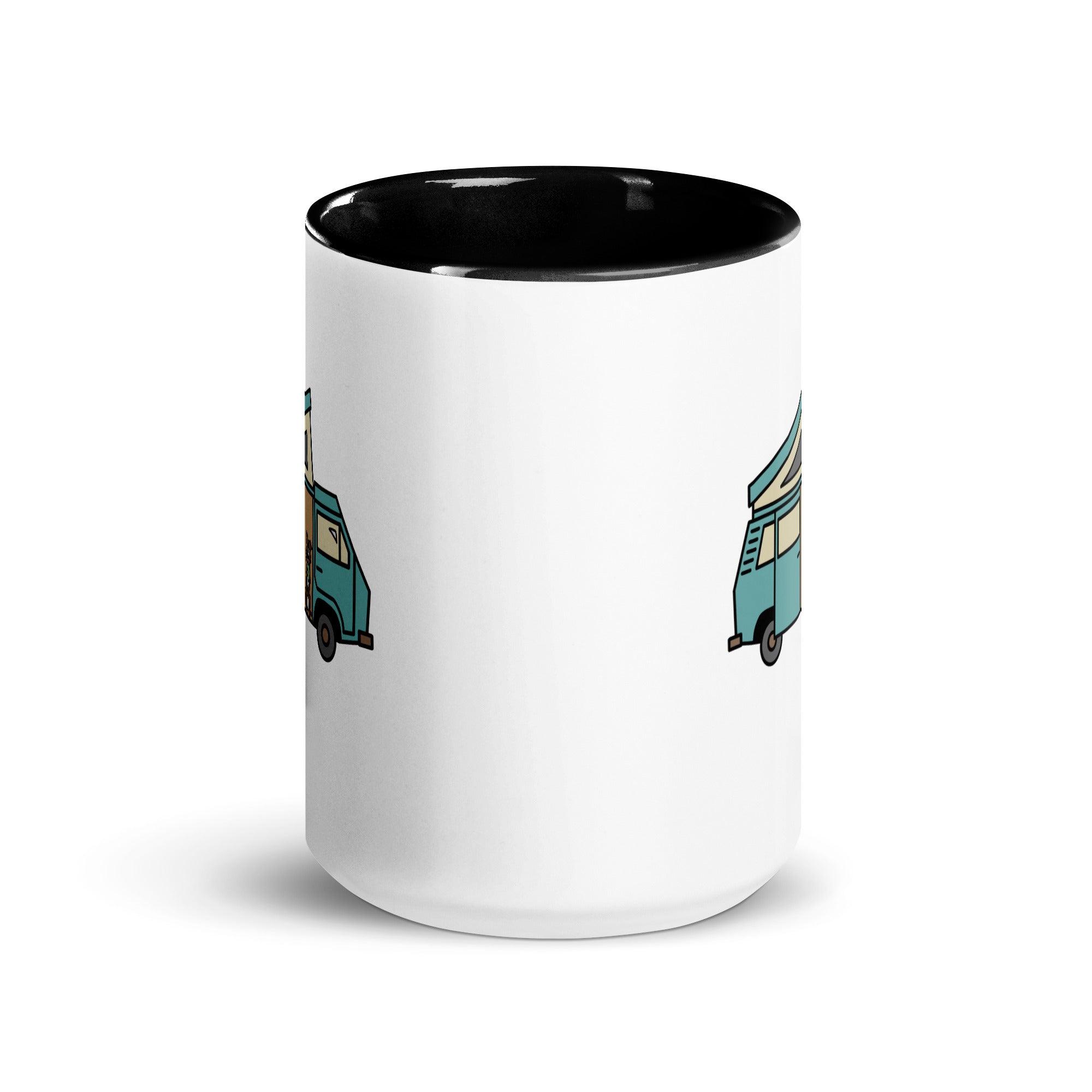 Dog in Van Mug with Color Inside - OVERLANDERS Outfitter