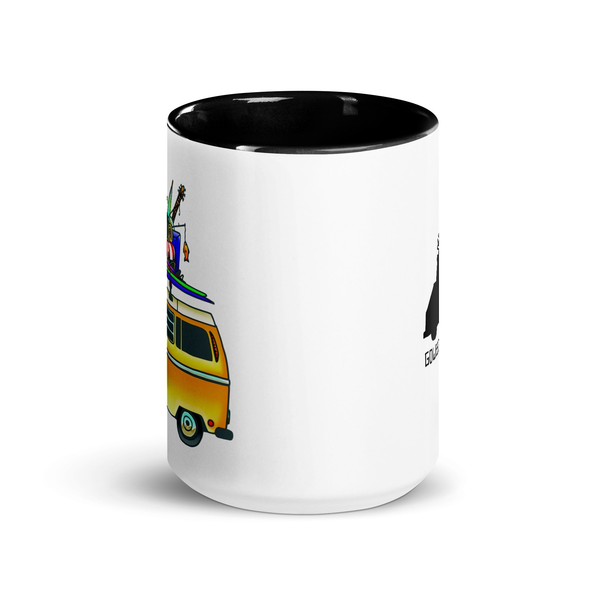 RAD Bus Mug with Color Inside - OVERLANDERS Outfitter