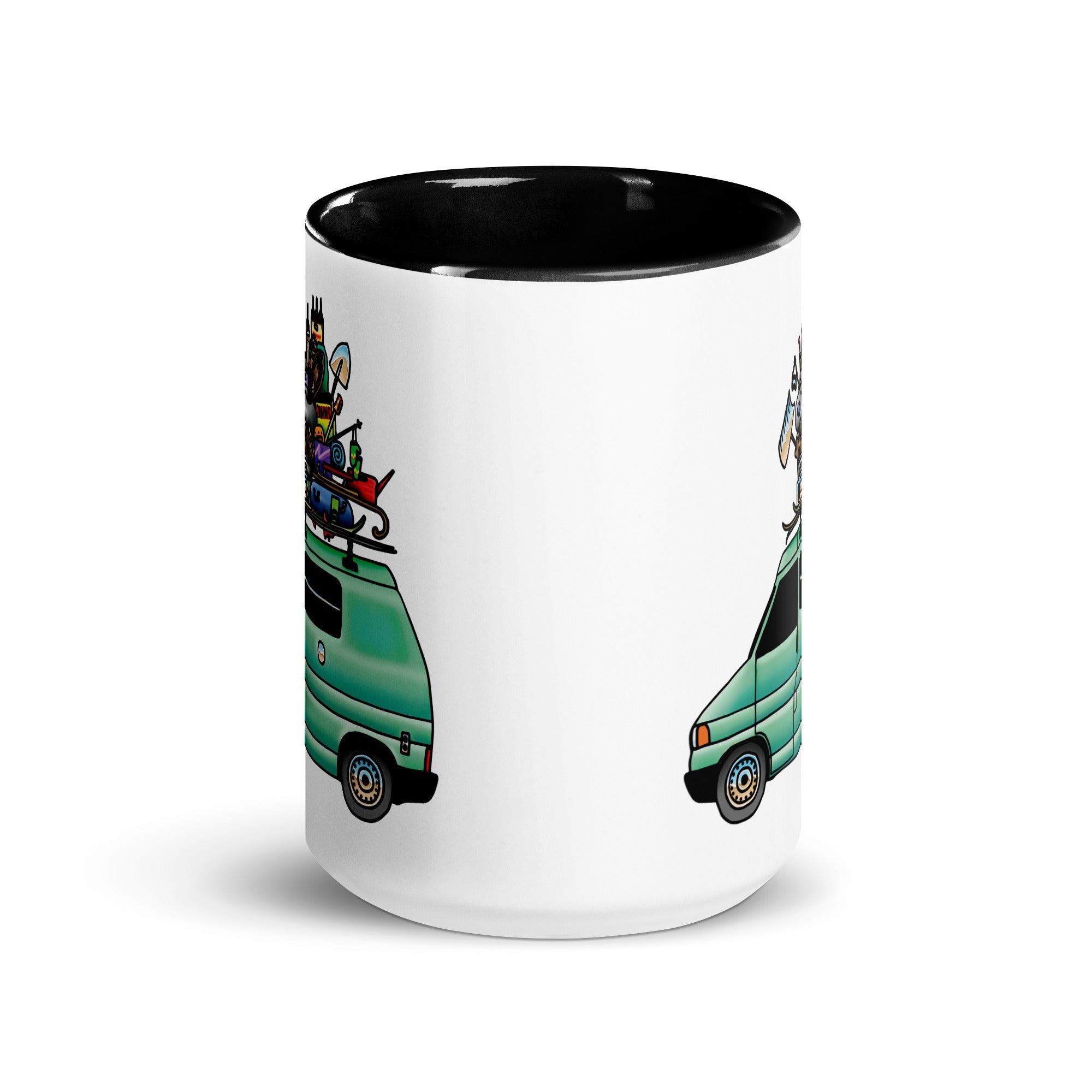 RAD Eurovan Mug with Color Inside - OVERLANDERS Outfitter