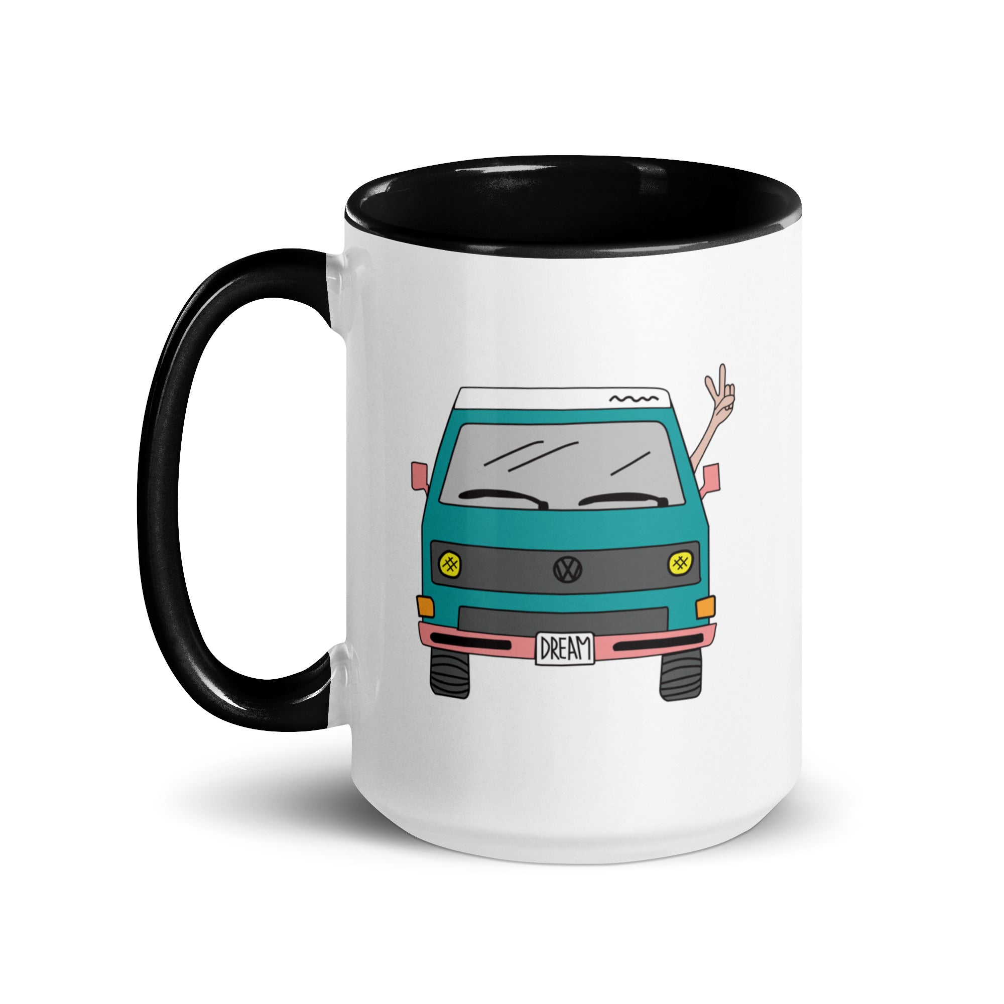 Dream Machine Mug with Color Inside - OVERLANDERS Outfitter