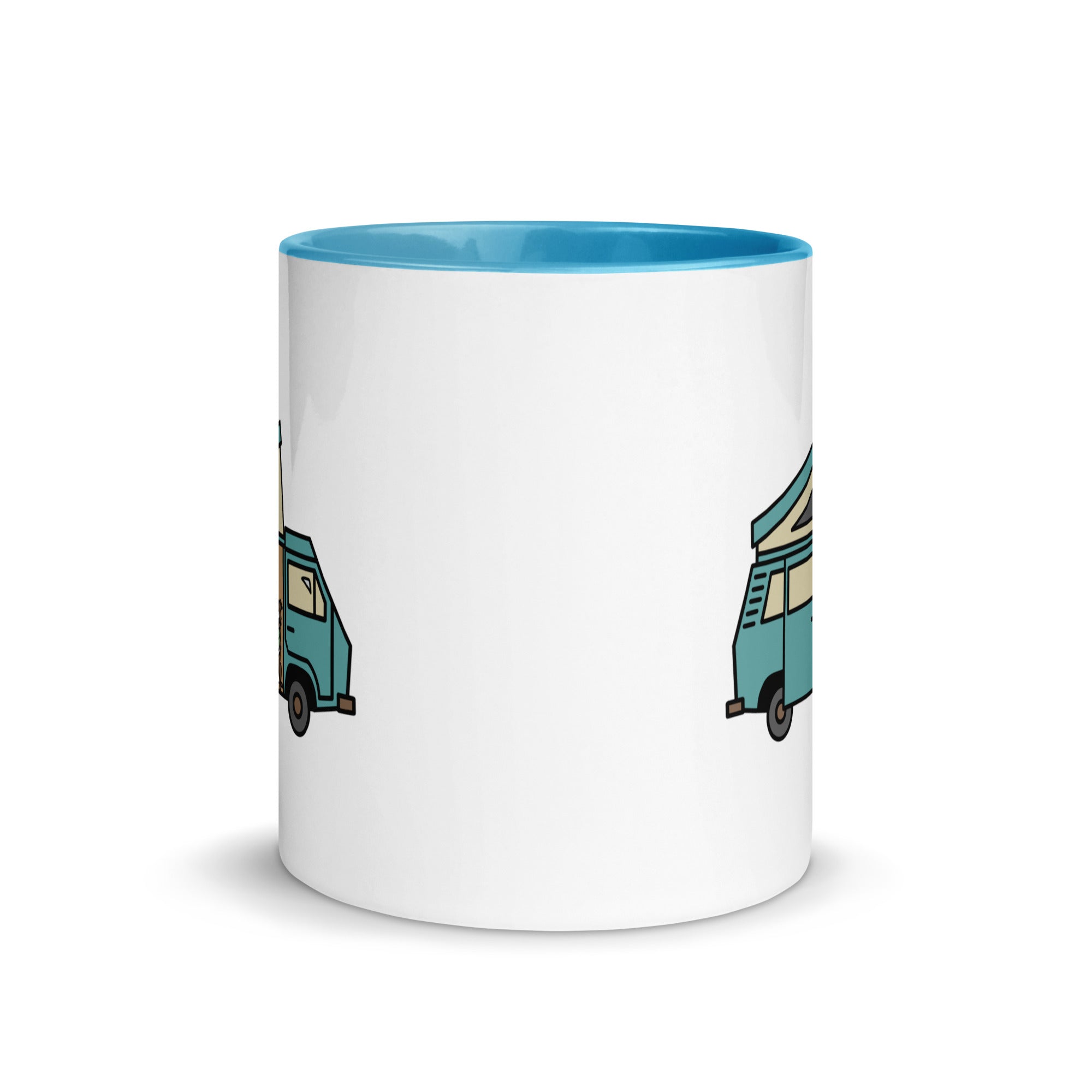 Dog in Van Mug with Color Inside - OVERLANDERS Outfitter