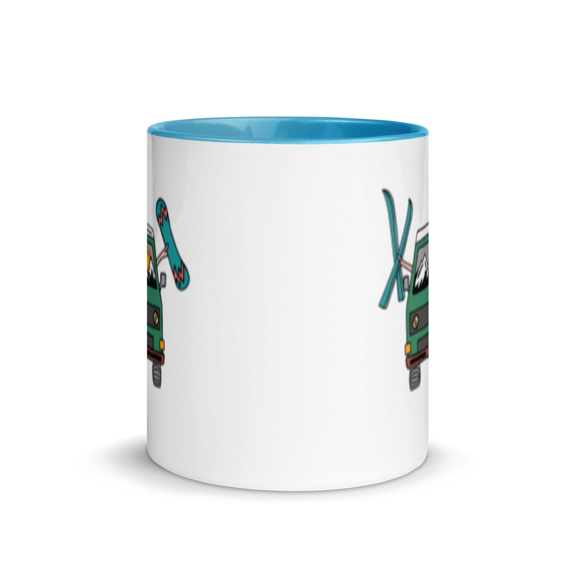 Shred Van Mug with Color Inside - OVERLANDERS Outfitter