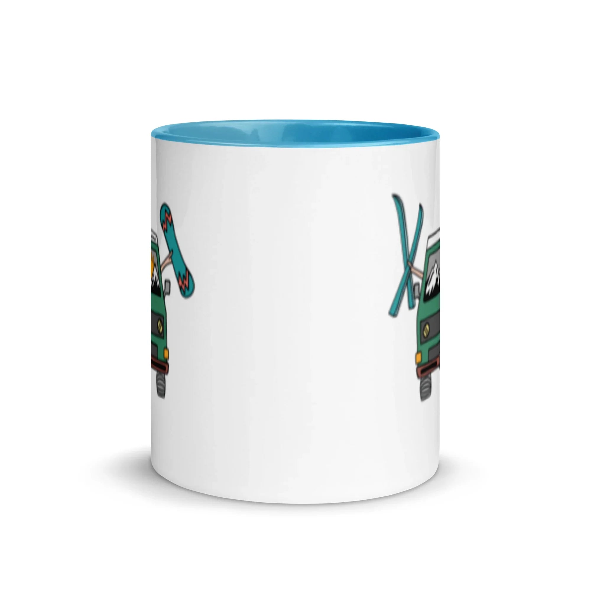 Shred Van Mug with Color Inside - OVERLANDERS Outfitter