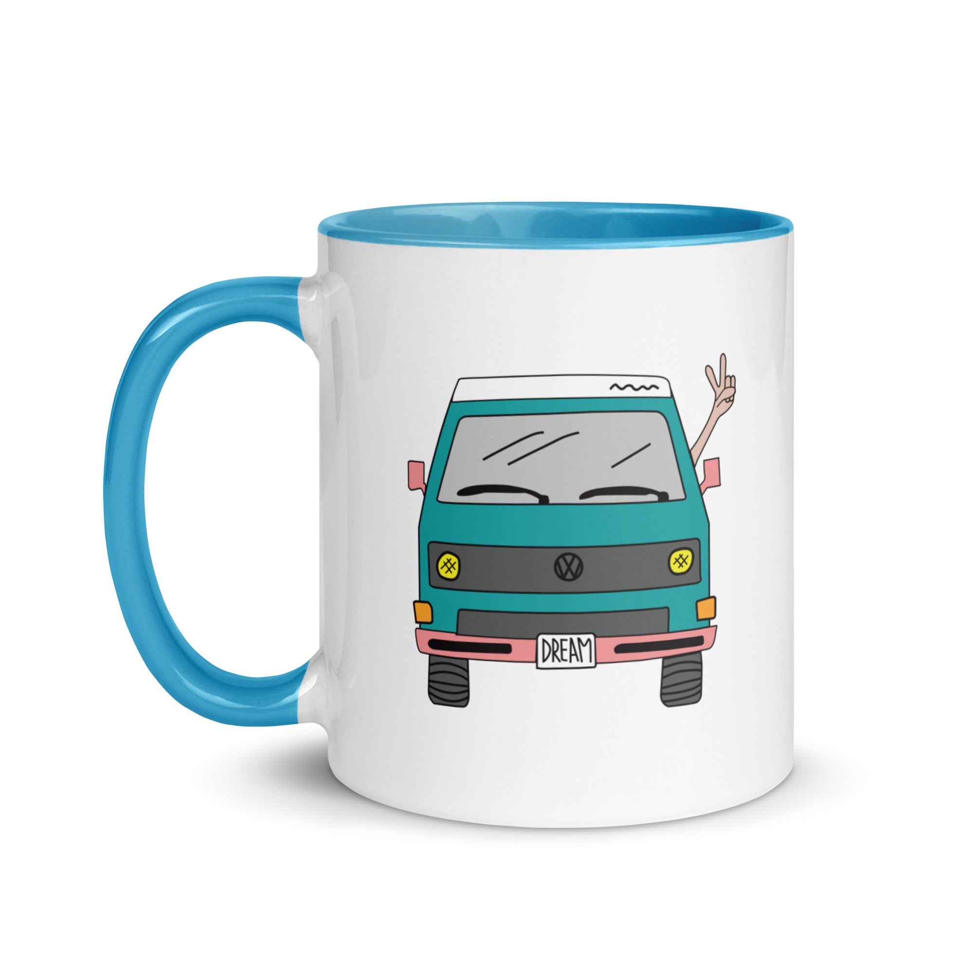 Dream Machine Mug with Color Inside - OVERLANDERS Outfitter