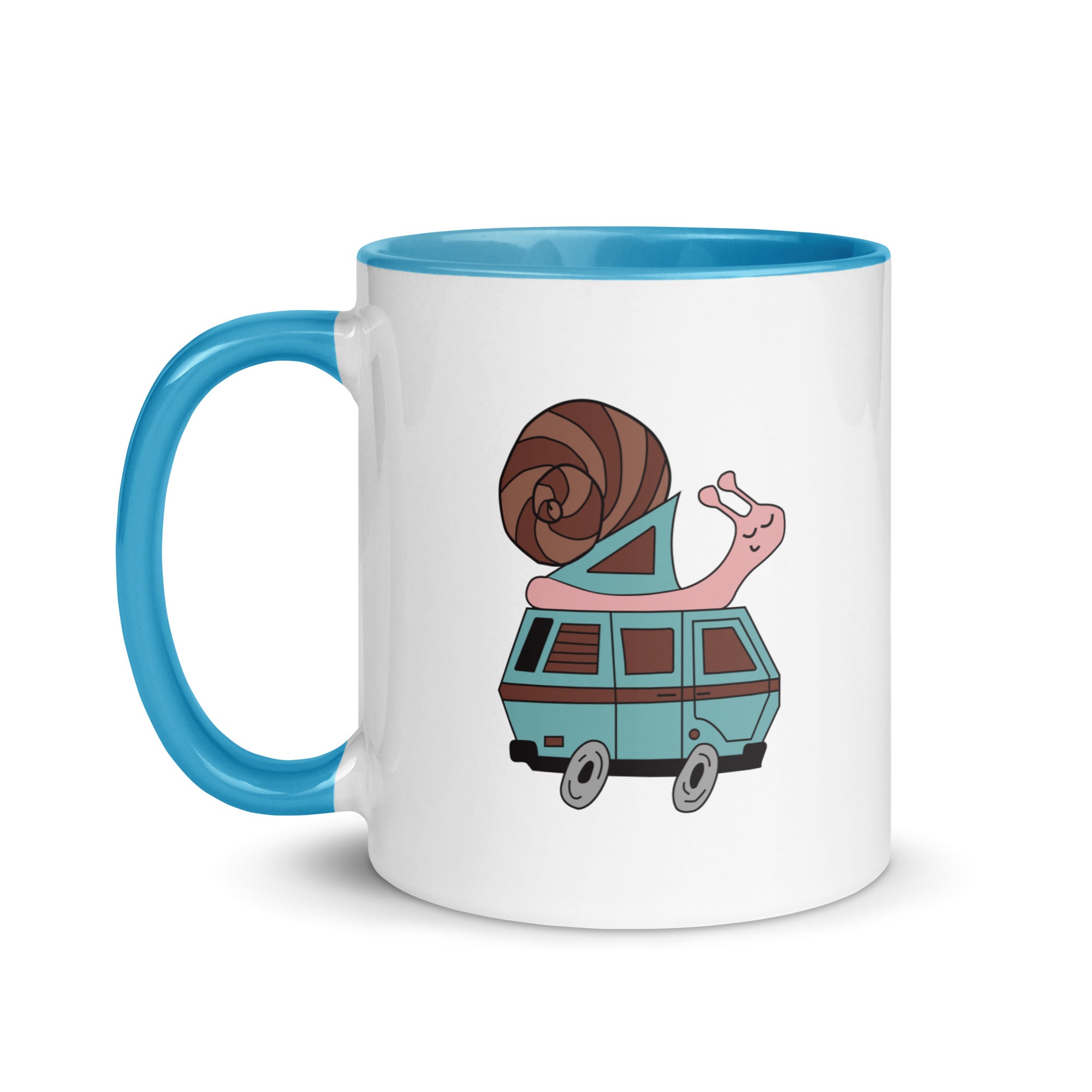 Sally Snail Mug with Color Inside - OVERLANDERS Outfitter