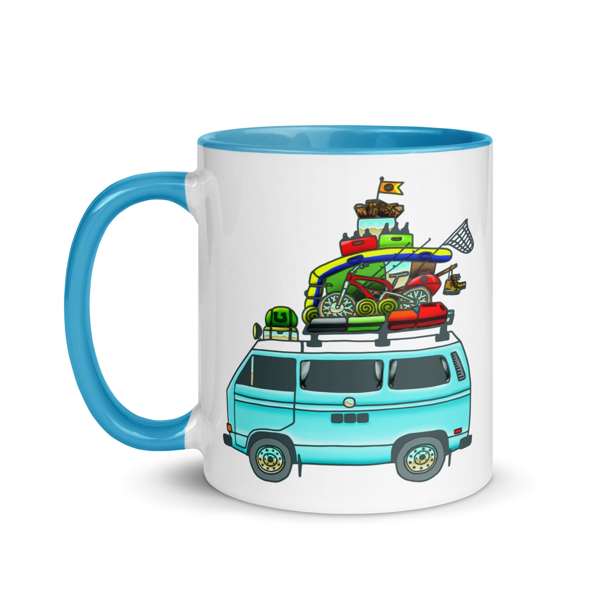 RAD Vanagon Mug with Color Inside - OVERLANDERS Outfitter