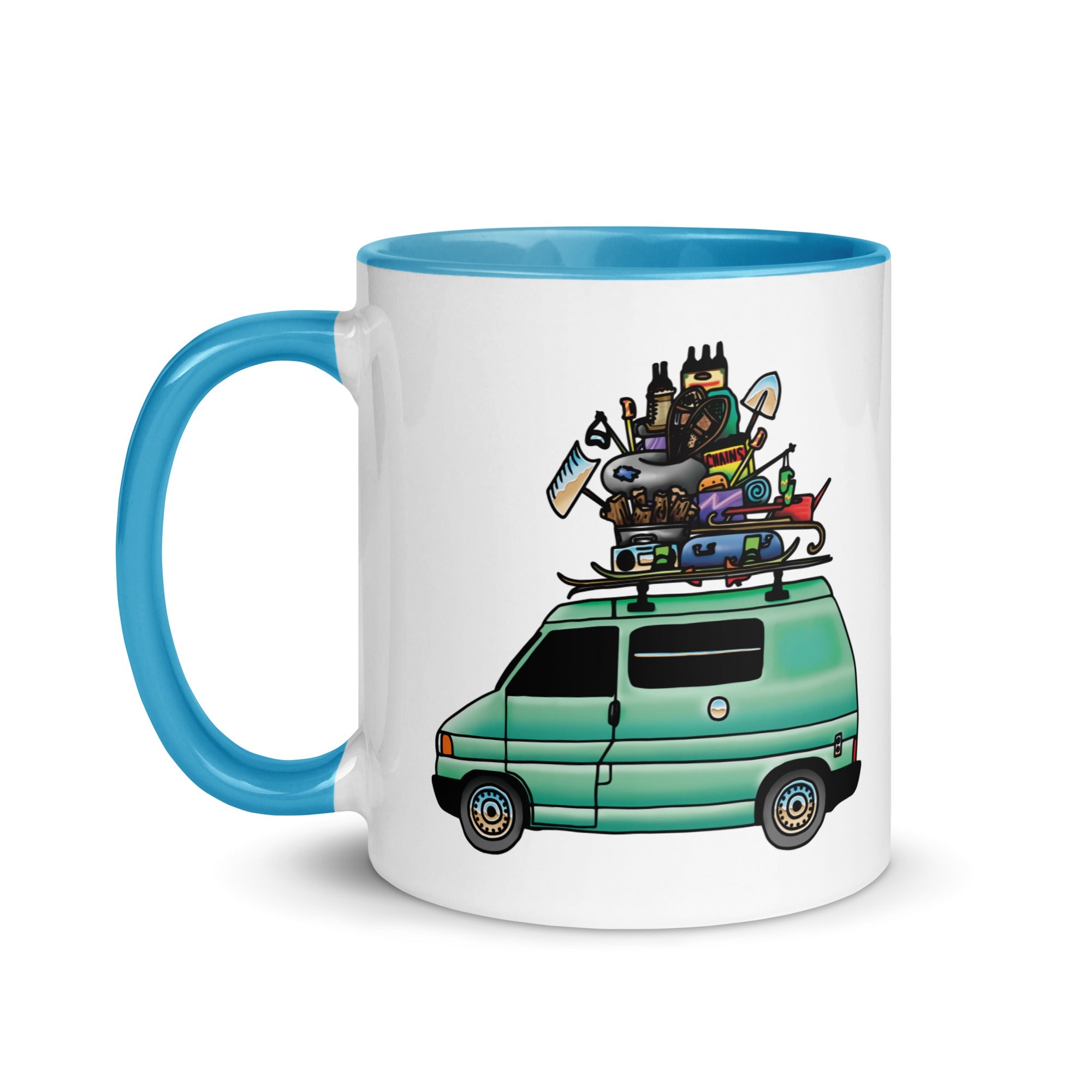 RAD Eurovan Mug with Color Inside - OVERLANDERS Outfitter