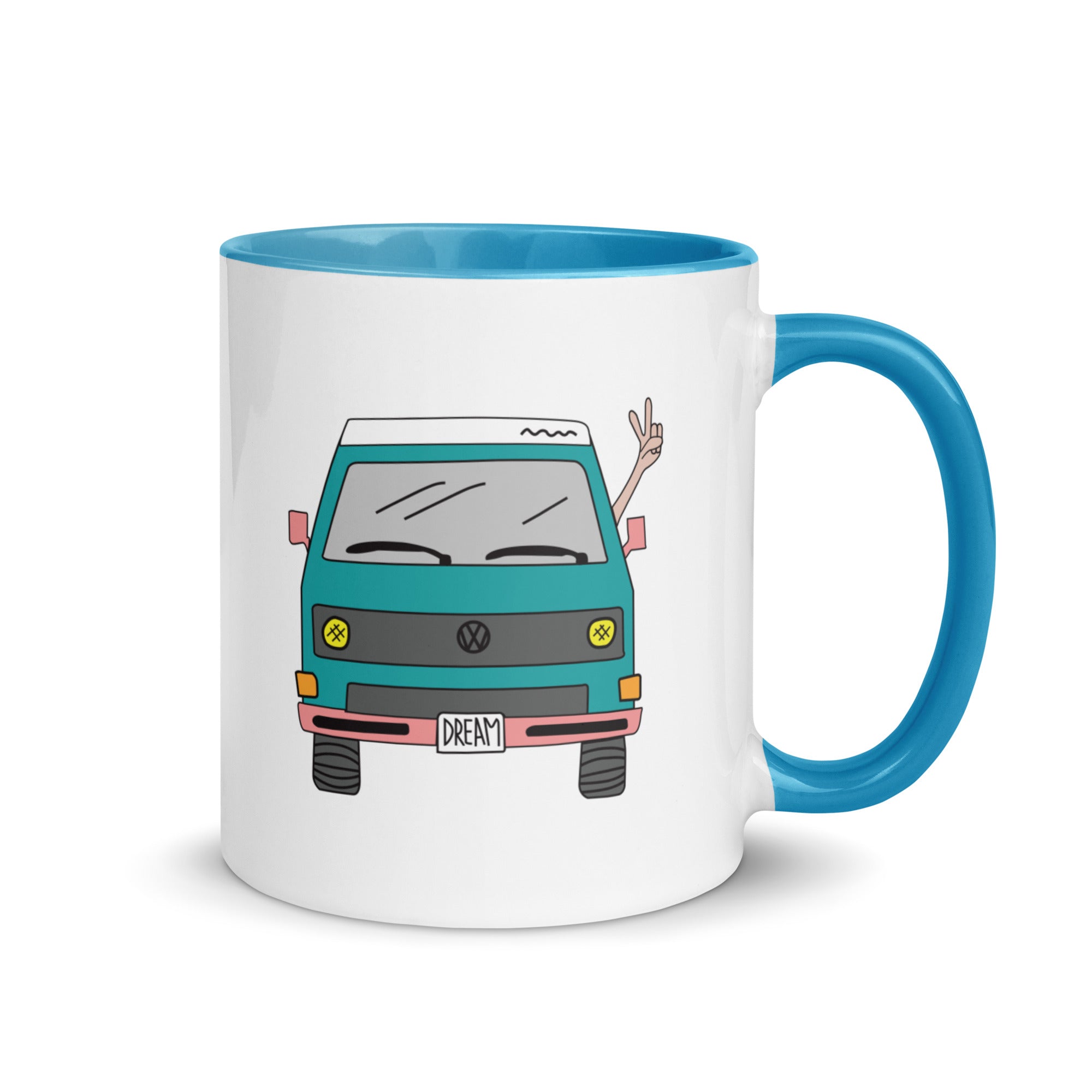 Dream Machine Mug with Color Inside - OVERLANDERS Outfitter