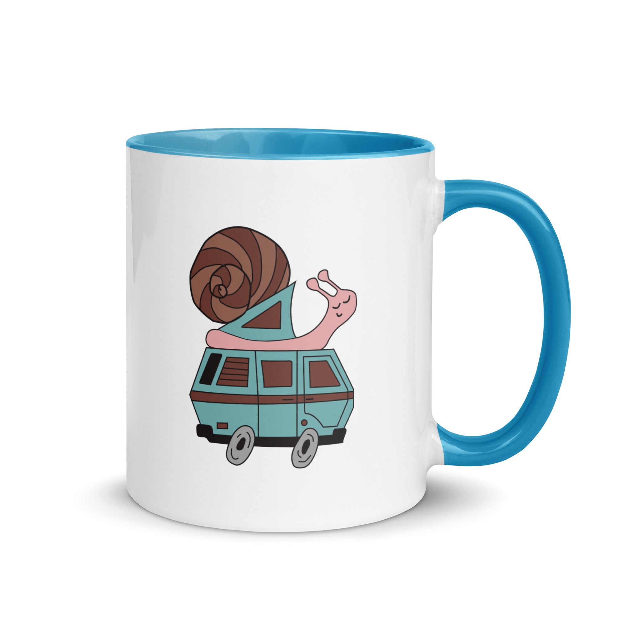 Sally Snail Mug with Color Inside - OVERLANDERS Outfitter