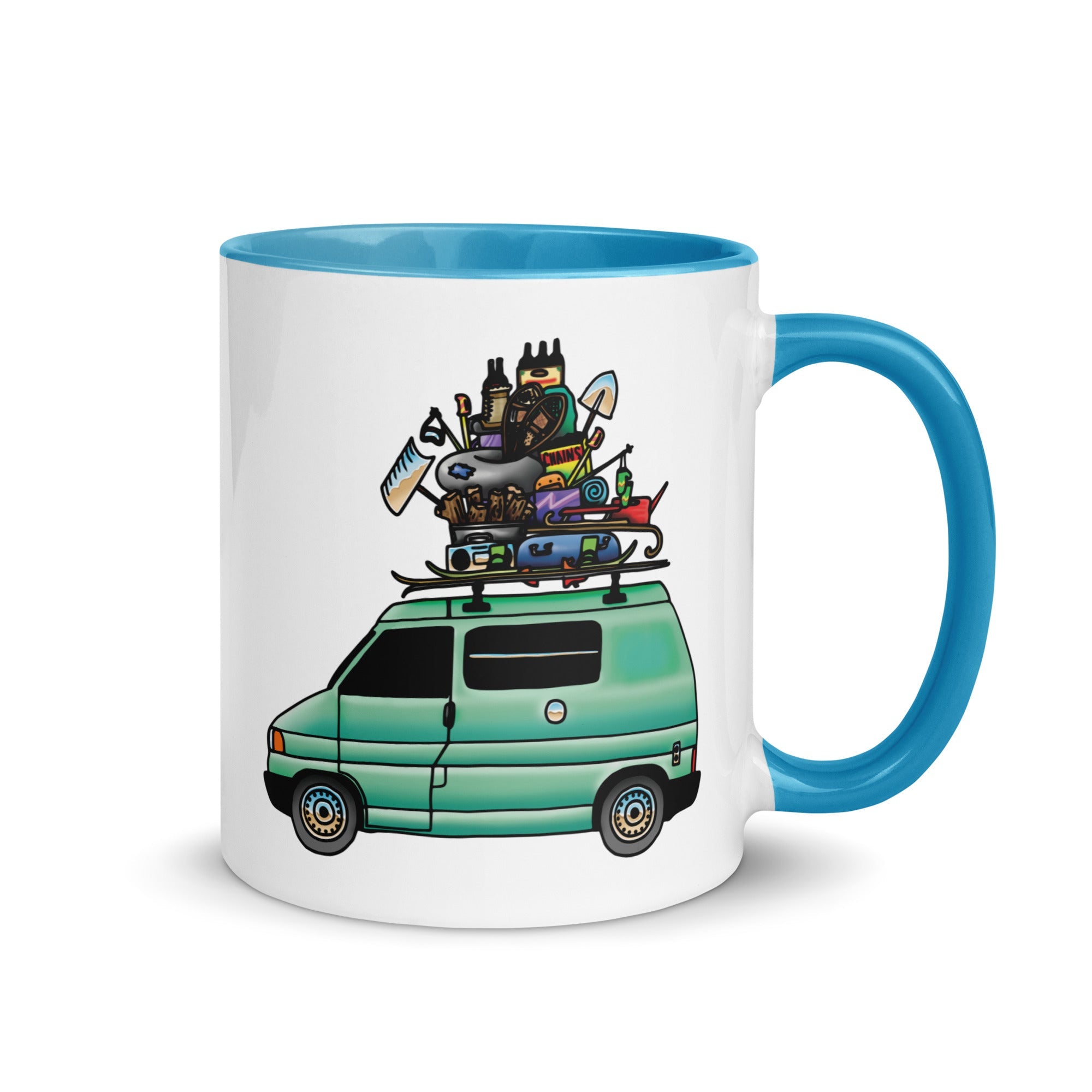 RAD Eurovan Mug with Color Inside - OVERLANDERS Outfitter