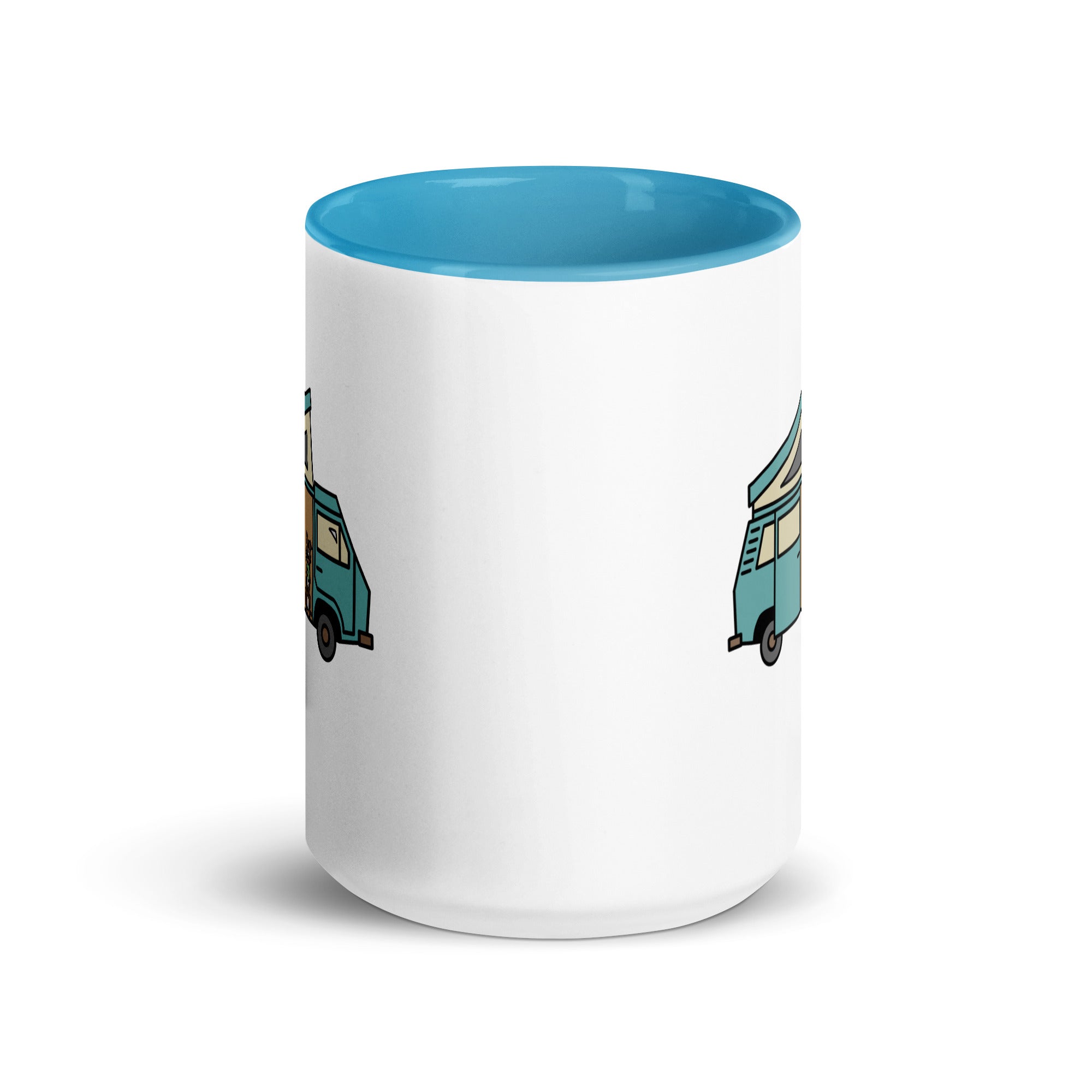Dog in Van Mug with Color Inside - OVERLANDERS Outfitter