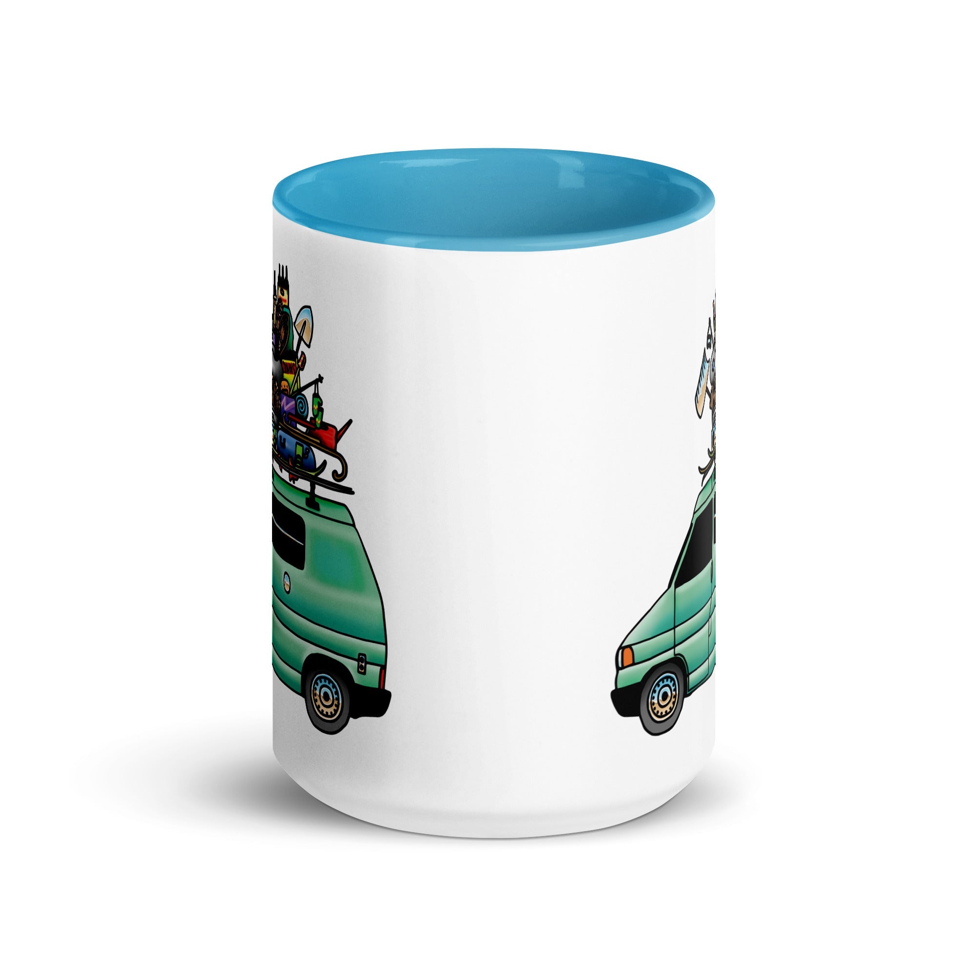 RAD Eurovan Mug with Color Inside - OVERLANDERS Outfitter
