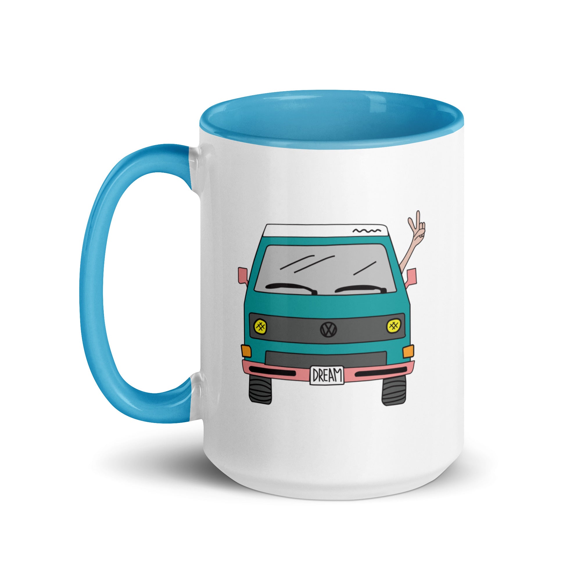 Dream Machine Mug with Color Inside - OVERLANDERS Outfitter